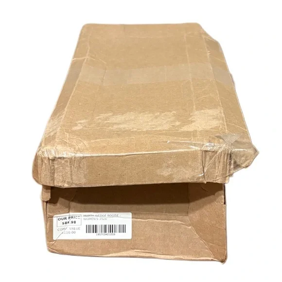 Toms Cream Leather Wedge Shoes - Picture 10 of 10